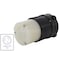 Ac Works Locking Connector, L7-20R, 20 A, 277V AC, Single Phase, Black ASL720R-BK - alternate 4